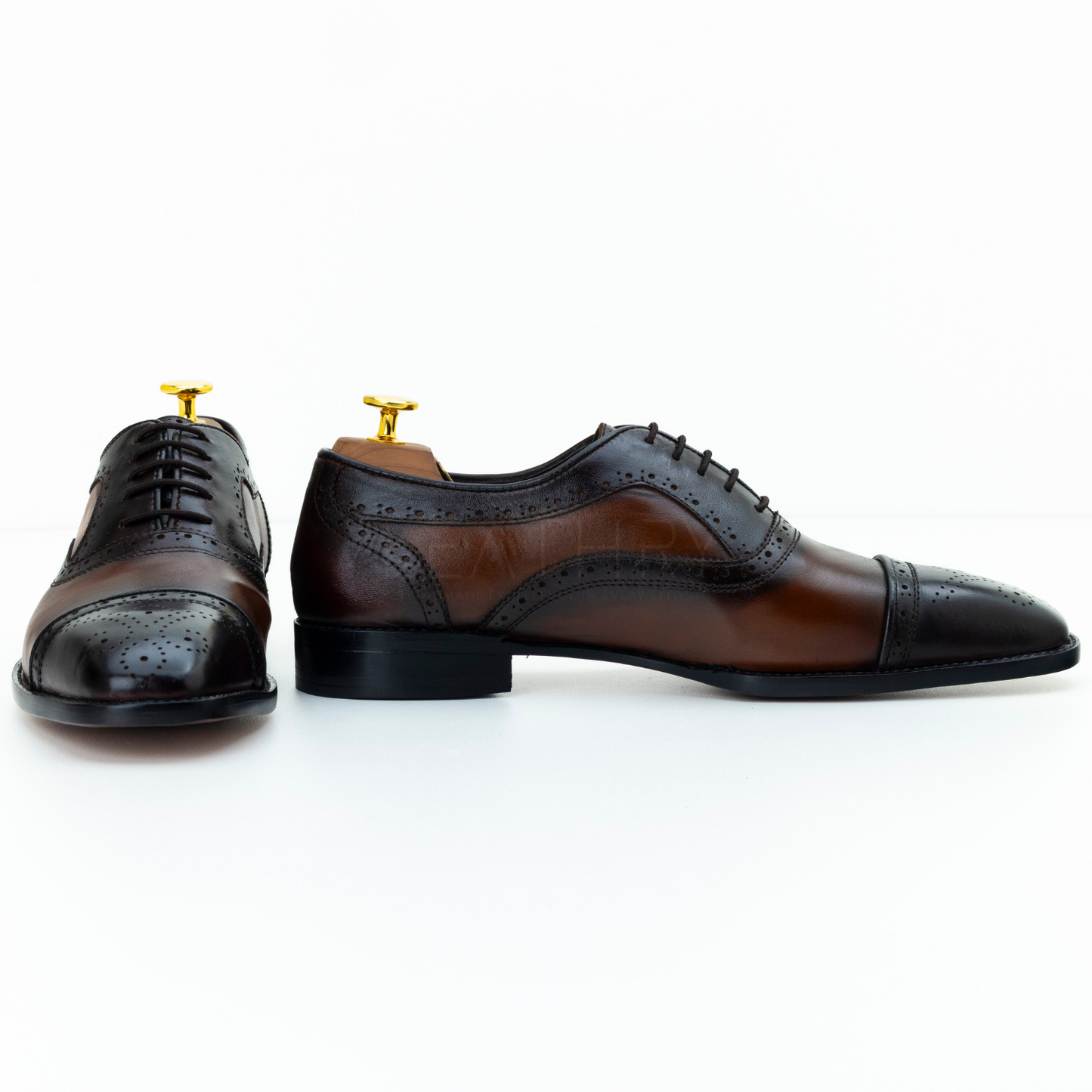 The Larson | Calfskin Brogue Oxfords