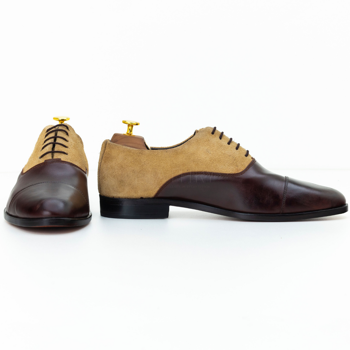 The Graham | Cap Toe Dual Tone Oxford