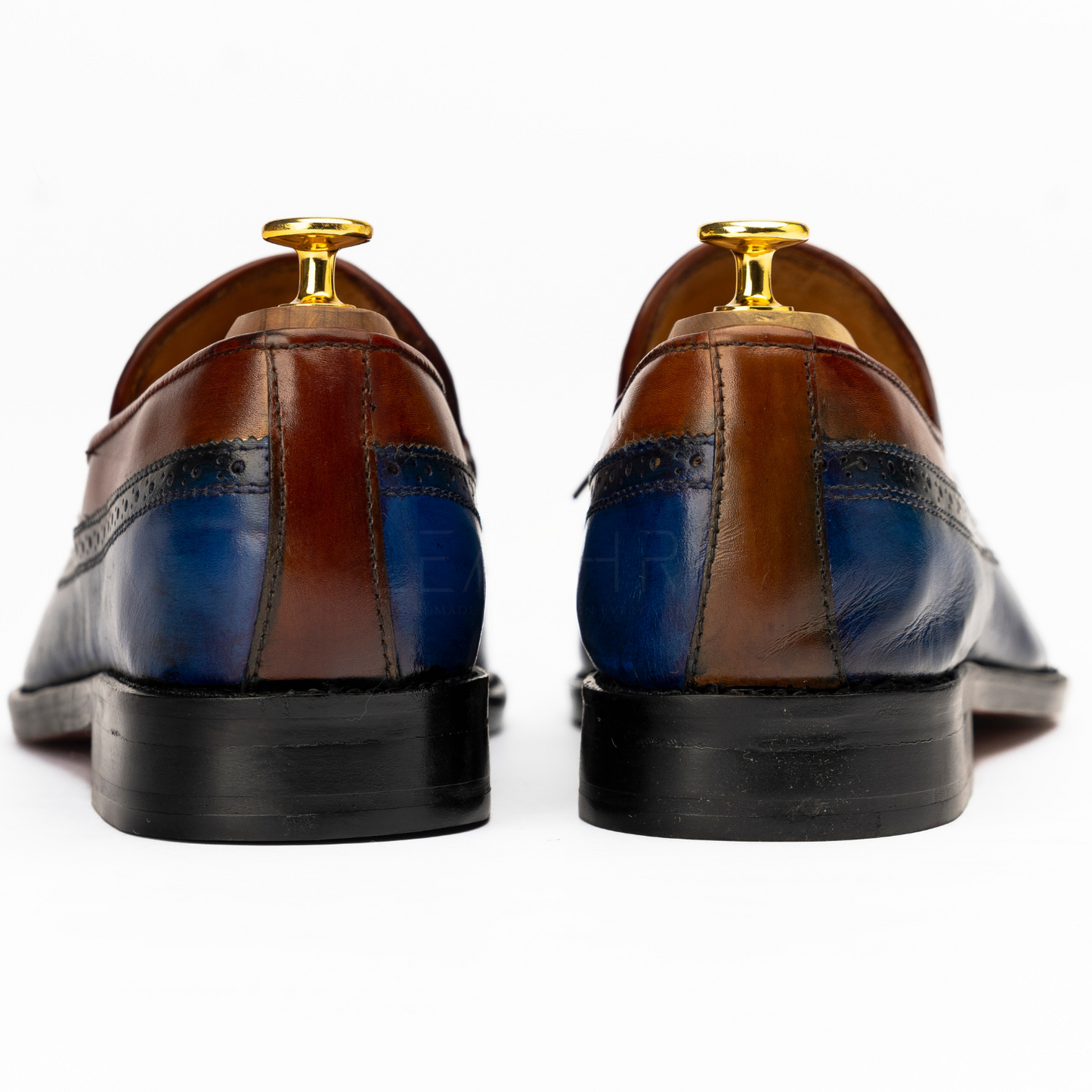 The Norwin | Two Tone Brogue Tassel Loafers