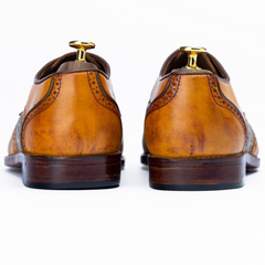The Romer | Tweed Wingtip Lace Up
