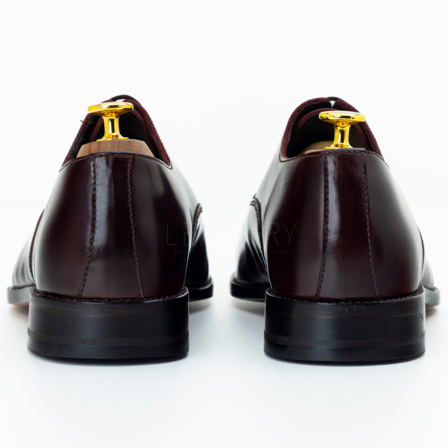 The Verren | Burgundy Cap Toe Oxford