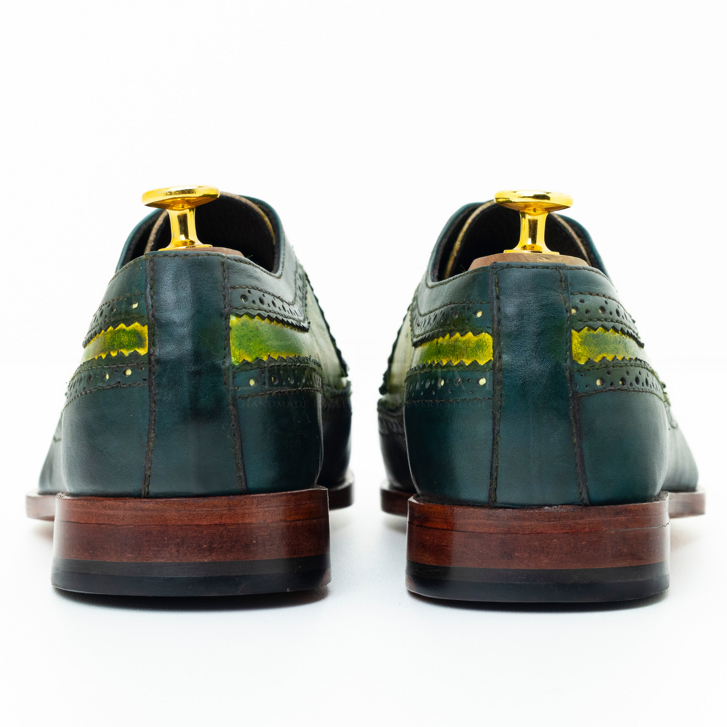 The Montel | Green Dual Tone Wingtip
