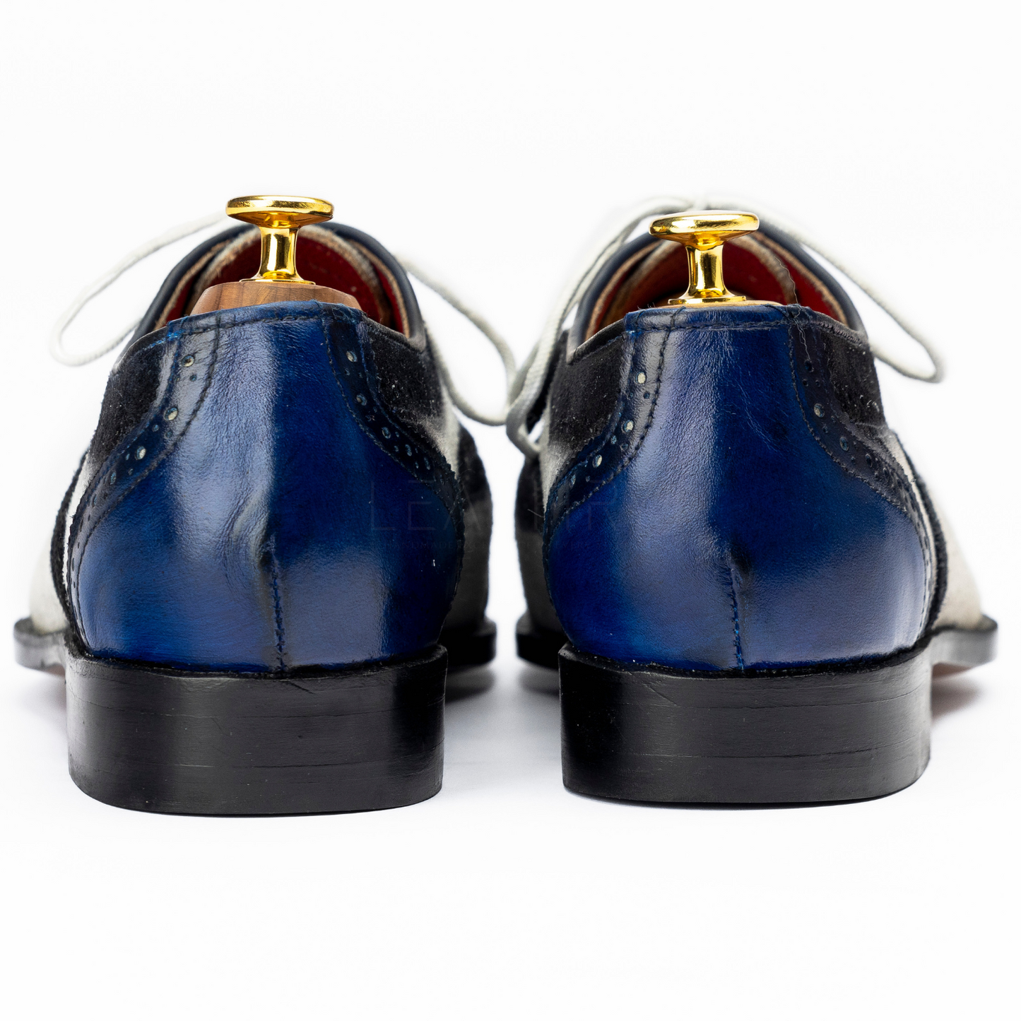 The Lorien | Hand Painted Brogue Lace Up Shoes