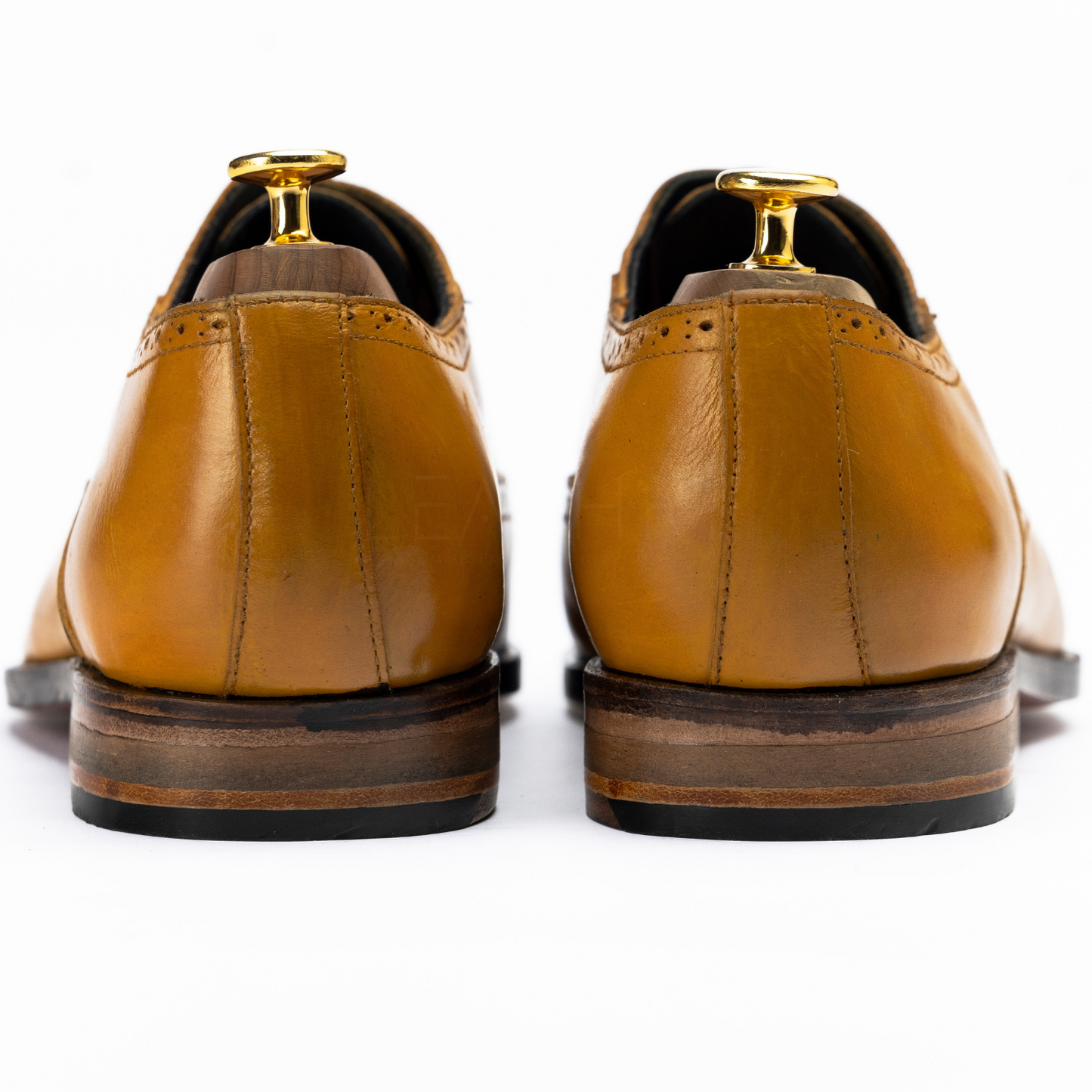 The Allis | Brogue Square Toe Oxford Shoes