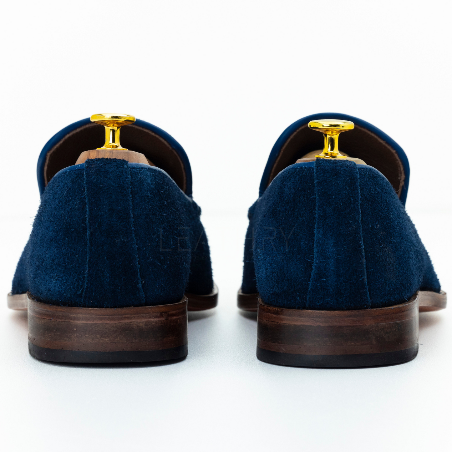 The Emeric | Blue Seude Slip On