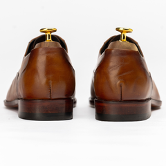 The Mael | Brown Patina Oxford