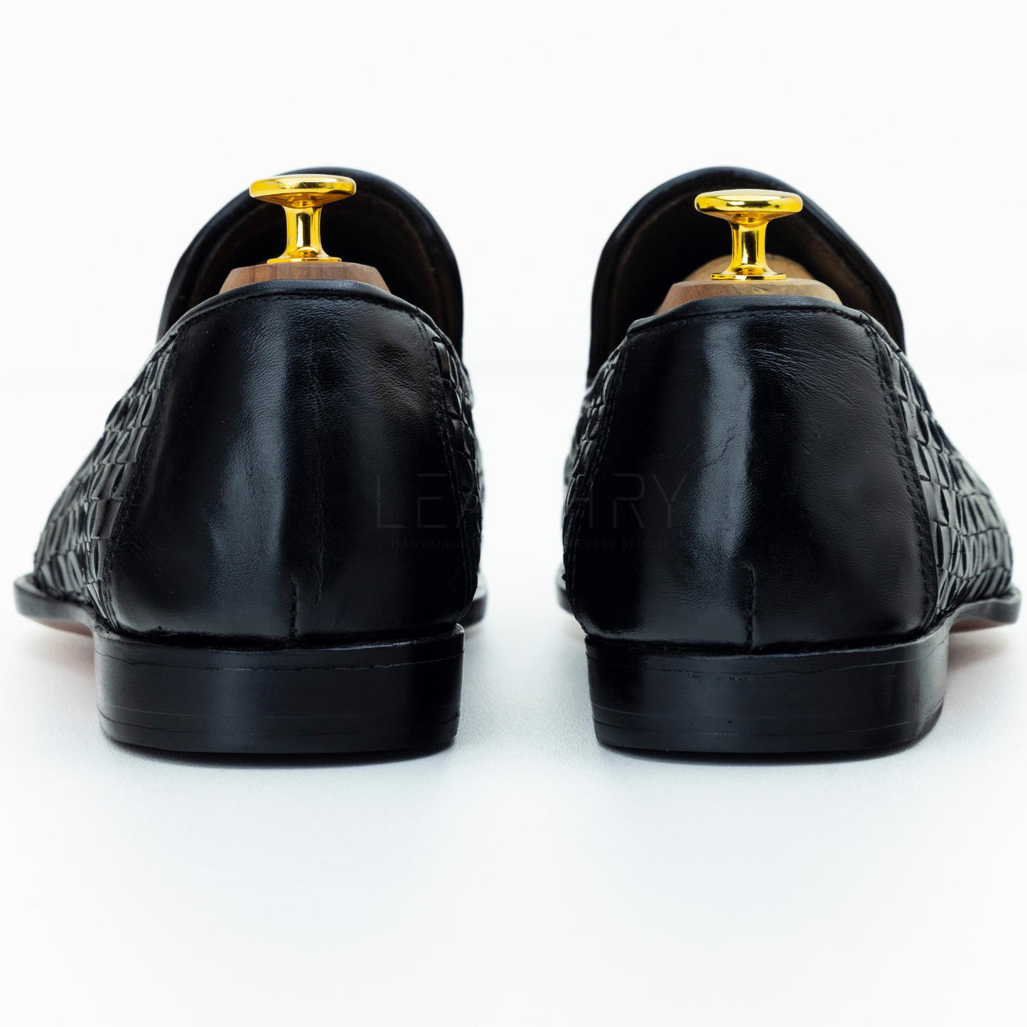 The Merritt | Woven Leather Tassel Loafer