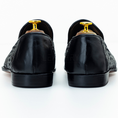 The Merritt | Woven Leather Tassel Loafer