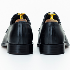 The Silas | Formal Black Derby Shoes