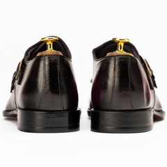 The Winsen | Ostrich Cap Toe Double Monk