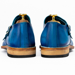 The Alton | Blue Double Monk Strap