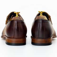 The Hollan | Side Lace Whole Cut Brogue Shoes