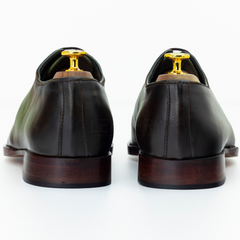 The Ewan | Green Patina Whole Cut Oxford