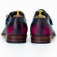 The Ursin | Handpainted Wingtip Monk Strap