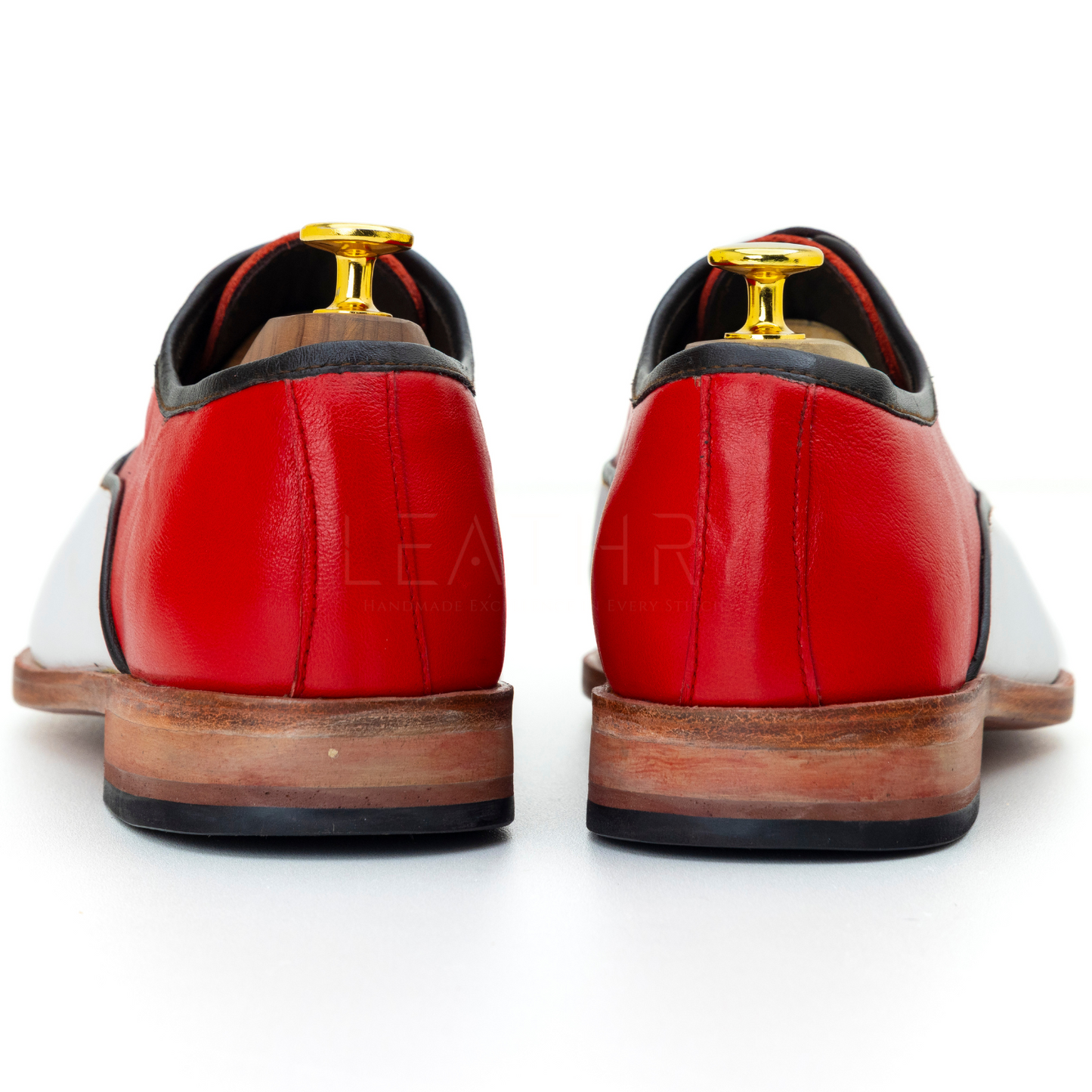 The Halstead | Tri Tone Leather Oxfords