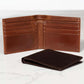 6 Cards Leather Wallet - Dark Brown