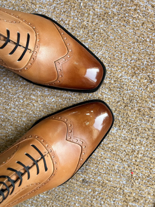 Cognac Balmorals