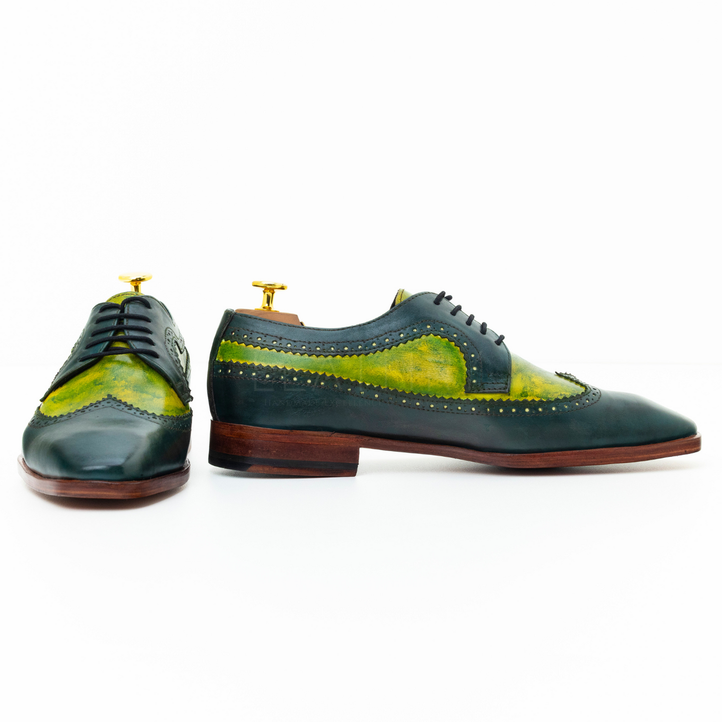 The Montel | Green Dual Tone Wingtip