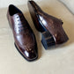 Mahogany Wingtip Oxfords