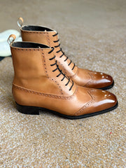 Cognac Balmorals