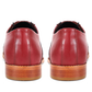 The Rellin | Red Men's Leather Oxford Shoes