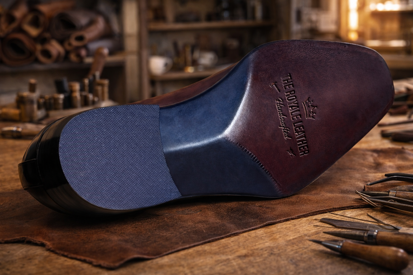 The Crimson - Hand Patina Oxford
