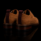 Handmade Men's Brown Suede Leather Oxford Shoes