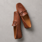 Men's Handmade Brown Leather Moccasins