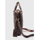 Slim Leather Briefcase 15" - Antique Brown