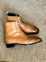 Cognac Balmorals