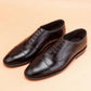 Men's Black Leather Formal Oxford Shoes