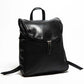 Kelly Leather Backpack - Black