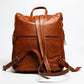 Kelly Leather Backpack - Tan