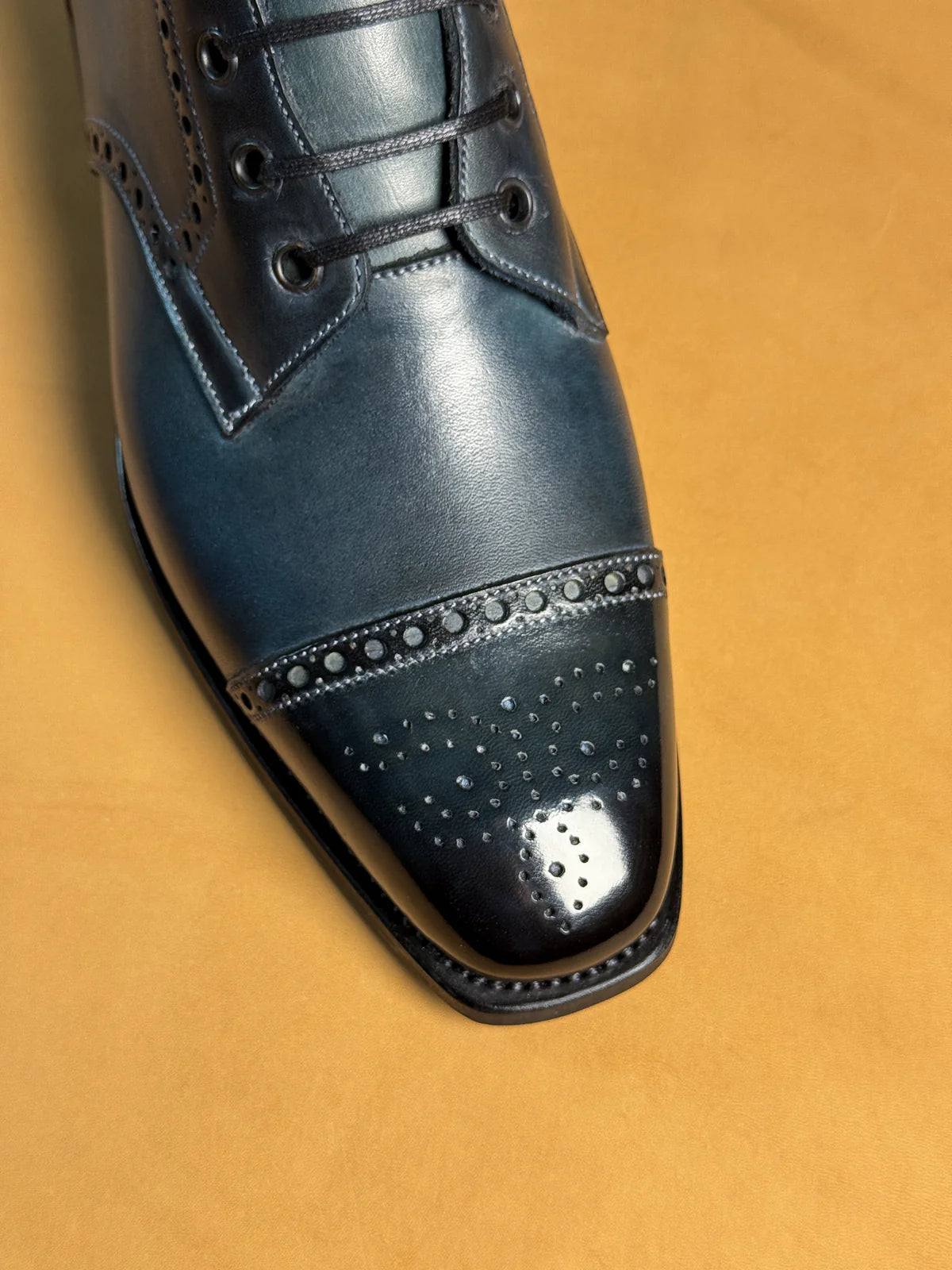 The Midnight Ascend - Cap-Toe Boots