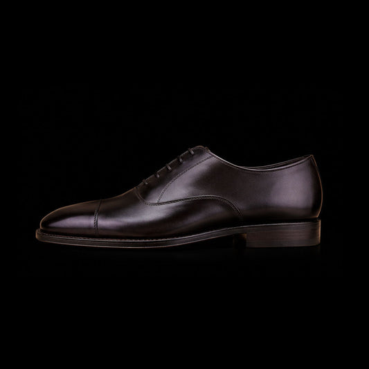 Men's Black Leather Formal Oxford Shoes