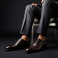 Men's Black Leather Formal Oxford Shoes