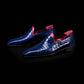 Men's Blue Alligator Leather Slip On Loafers