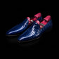Men's Blue Alligator Leather Slip On Loafers