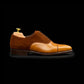 Men's Dual Tone Brown Suede Leather Oxford Shoes