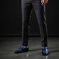Men's Genuine Black & Blue Leather Penny Loafers