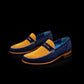 Men's Multi Color Pure Suede Penny Loafers