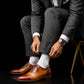 Men's Two Tone Brown Leather Oxford Shoes