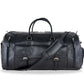 Alpha 46L Leather Duffle - Black