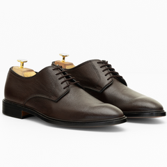 The Dryden | Pebbled Calfskin Derby