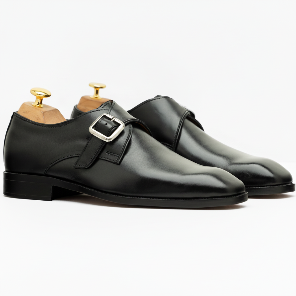 The Lior | Black Monk Strap