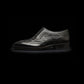 Wingtip Brogue Oxford Croc Black