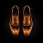 Wingtip Brogue Oxford Navy Suede