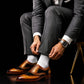 Wingtip Brogue Oxford Tan Black Suede
