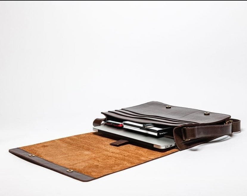 Adam Messenger Bag - Antique Brown