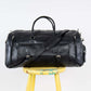 Alpha 46L Leather Duffle - Black